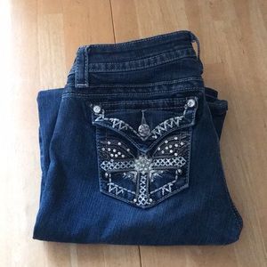 Miss Me Low-rise Bootcut Jeans